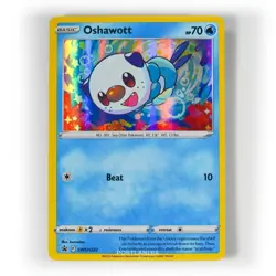 Pokemon - Oshawott Holo - SWSH222 - Black Star Promo Card - Image 1