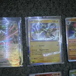 Pokemon Destined Rivals 80 Card Lot Holo Team Rocket's Persian EX, Zeraora - Image 3