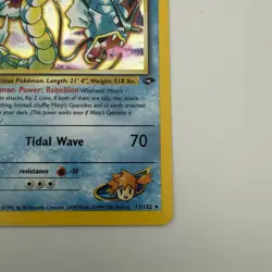 Pokemon TCG Gym Challenge Misty's Gyarados 13/132 Holo Card - Image 5