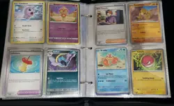 Pokemon cards lot 400+ 1996-2023 In 9.5"x7" Zipper Binder - Image 3