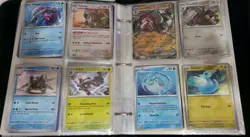 Pokemon cards lot 400+ 1996-2023 In 9.5"x7" Zipper Binder - Image 4