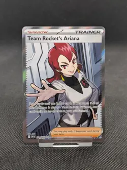 Pokemon Card Team Rocket's Ariana 224/182 Destined Rivals Ultra Rare MINT! - Image 1