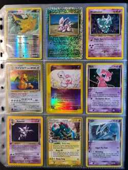 Lot of 90 ALL HOLO Vintage Pokemon Card Binder Collection - Image 4