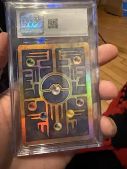 CGC MINT+ 9.5 Pokemon Trading Card Game Ancient Mew - Pokemon Movie 2000 W Swirl - Image 2
