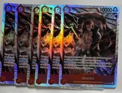 1X Shanks ST23-002 SR ONE PIECE Tcg Card Game NM RED - Image 1