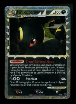 Umbreon Prime 86/90 Undaunted 2010 Holo Rare Pokemon Card TCG - Image 1