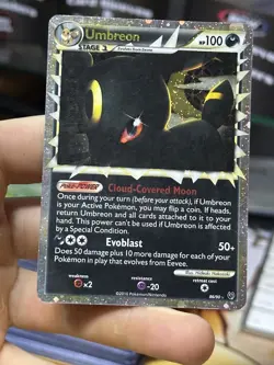 Umbreon Prime 86/90 Undaunted 2010 Holo Rare Pokemon Card TCG - Image 3