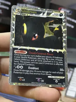 Umbreon Prime 86/90 Undaunted 2010 Holo Rare Pokemon Card TCG - Image 4