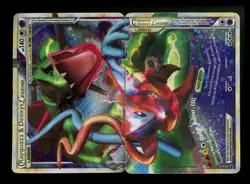 Rayquaza Deoxys Legend 90/90 89/90 Undaunted 2010 HGSS Top Bottom Pokemon Card - Image 2