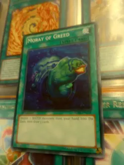 MORAY OF GREED SPELL CARD 1ST EDITION SDRE-EN029 COMMON YUGIOH - Image 1