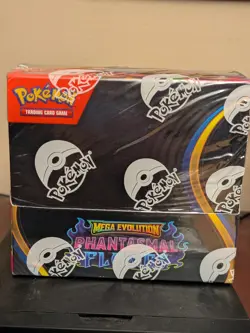 Pokemon Cards - Mega Evolution Phantasmal Flames - BOOSTER BOX [36 Packs] - New - Image 1