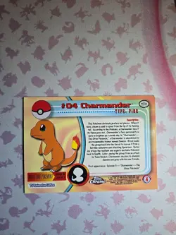 Pokemon Card - Charmander #04 - Topps Chrome - Image 2