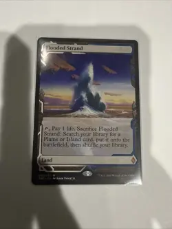 Flooded Strand Zendikar Rising Expeditions Regular MTG NM Magic Card - Image 1