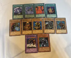 Yu-Gi-Oh SRL MRD Spell Ruler Metal Raiders 11 Card Vintage Lot Mixed - Image 1