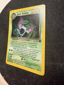 Pokemon Dark Golbat Holo Rare TCG Card 7/82 Unlimited NM- - Image 3