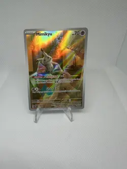 Mimikyu SVP075 Scarlet & Violet Illustration Rare Promo Pokemon Card - Image 1