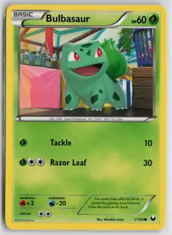 Pokemon Bulbasaur 1/108 Dark Explorers NM card Normal - Image 1
