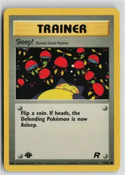 Sleep! (Rocket's Secret Machine) 79/82 Team Rocket Common Pokemon card - Image 1