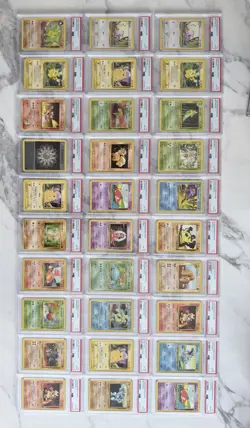 Vintage Pokemon Card Lot - All PSA Graded - Image 1
