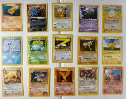 lot of 105 vintage pokemon cards holos good condition - Image 1