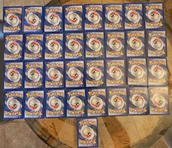 Pokemon Cards Lot Of 33 with 4 Reverse Holo's - Image 2