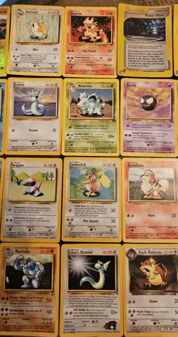Pokemon Cards Lot Of 33 with 4 Reverse Holo's - Image 4