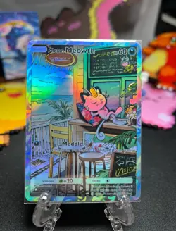Pokemon TCG Pocket | Alolan Meowth *Custom Card* - Image 1