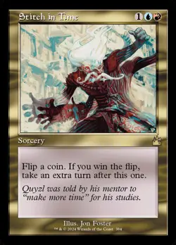 MTG Magic the Gathering Stitch in Time (384/497) Ravnica Remastered NM - Image 1