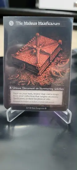 The Malleus Maleficarum Sorcery Gothic Unique NM - Image 1