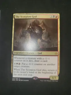 MTG The Scorpion God Hour of Devastation Mythic NM/EX - Image 1