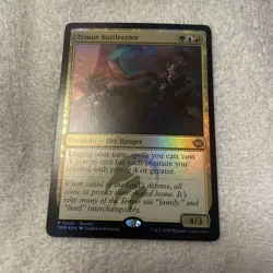 Temur Battlecrier Foil Promo 0425 Mtg Magic The Gathering Rare TDM NM - Image 1