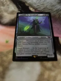 Imotekh the Stormlord Universes Beyond: Warhammer 40000 Foil NM - Image 1