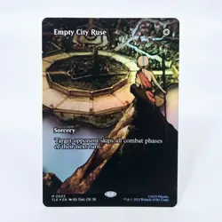 MTG Avatar The Last Airbender Empty City Ruse Borderless FOIL M 0003 - Image 1
