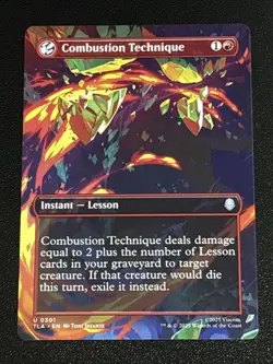 MTG Avatar: The Last Airbender Combustion Technique Borderless 0301 NM - Image 1