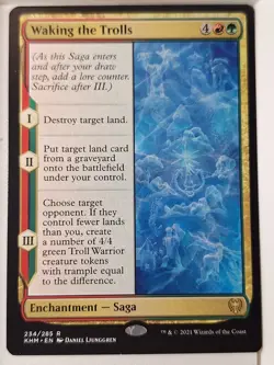 Waking the Trolls - Kaldheim - Magic the Gathering MTG Nice! - Image 1
