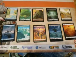 70x Avatar Full Art lands MTG NM/M See Below For Specs - Image 1