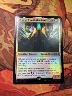 Near Mint x 1 Riku of Two Reflections - Foil Double Masters - Image 1