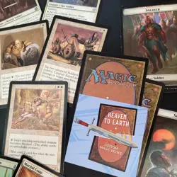 Whole COMMANDER Magic Deck MTG - Hard to Attack White ***SOLDIERS*** Budget Fun - Image 5