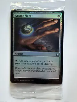Arcane Signet / Sol Ring / Command Tower | FOIL Promo Pack |Foundations| Sealed - Image 1