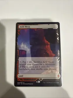 MTG: Arid Mesa - Zendikar Rising Expeditions - Regular - Fetch LAND - NM - - Image 1