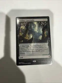 Magic the Gathering MTG Verdant Catacombs Zendikar Rising Expeditions Near Mint - Image 1