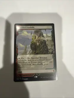 Wooded Foothills Zendikar Rising Expeditions Regular, near mint - Image 1
