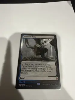 Polluted Delta Zendikar Rising Expeditions Regular - NM - - Image 1