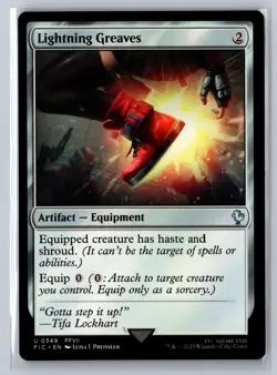 Lightning Greaves Commander: FINAL FANTASY 349 Uncommon - Image 1