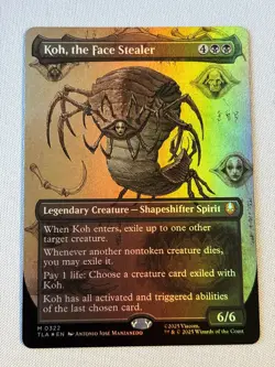 Koh, the Face Stealer (Borderless FOIL) UB: Avatar: the Last Airbender - Image 1