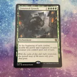 Unnatural Growth (REGULAR) x1 - MTG Innistrad Remastered INR #223 - Image 1