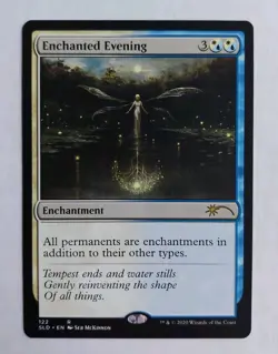 MTG ENCHANTED EVENING 122 SLD RARE REGULAR NM/MINT BP - Image 1