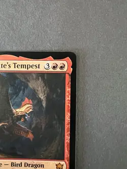 NM Prerelease Foil Dragonhawk, Fate's Tempest, MTG, Bloomburrow, Magic, 132 - Image 5