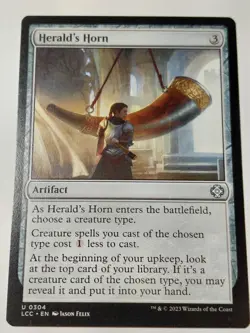 Herald's Horn Commander: the Lost Caverns of Ixalan Regular - Image 1