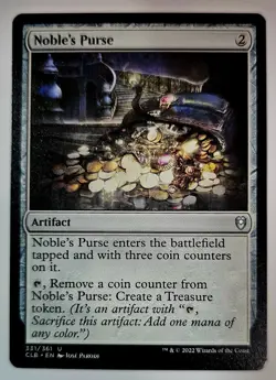 4x Noble's Purse Commander Legends: Battle for Baldur's Gate Regular 4x Play Set - Image 1